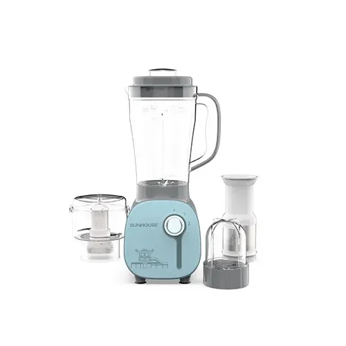 Máy xay sinh tố SUNHOUSE SHD5312B 350W đa năng kèm 3 cối xay