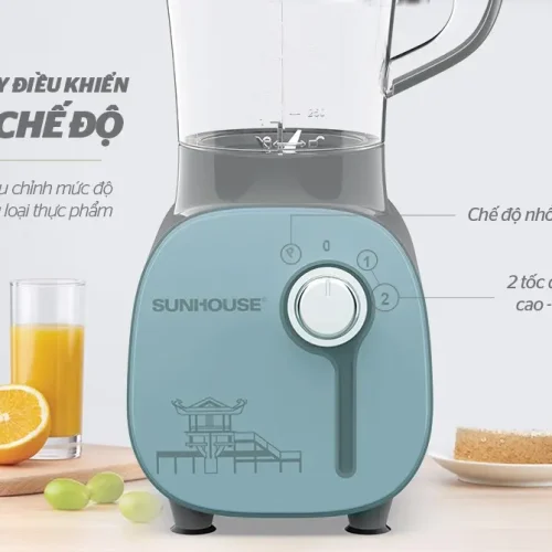 Núm xoay 3 chế độ của máy xay sinh tố SUNHOUSE SHD5312B