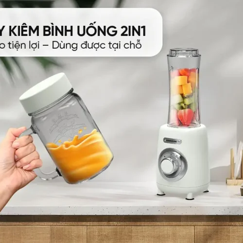 Máy xay sinh tố SUNHOUSE SHD5320 kèm cối xay kiêm bình uống