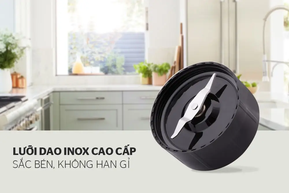 Máy xay sinh tố SUNHOUSE SHD5322B - 220W, Đa năng, 3 cối - Ảnh 6