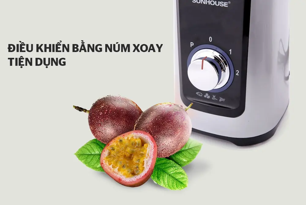 Máy xay sinh tố SUNHOUSE SHD5322B - 220W, Đa năng, 3 cối - Ảnh 7