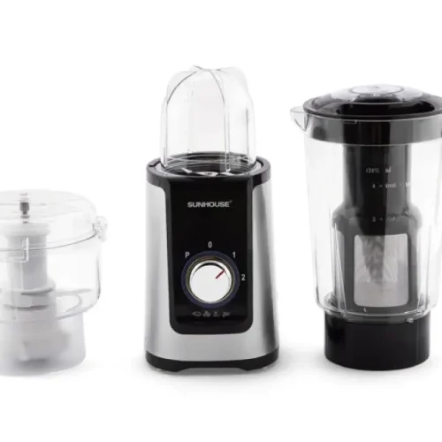 Máy xay sinh tố SUNHOUSE SHD5322B 220W cùng ba cối xay đa năng
