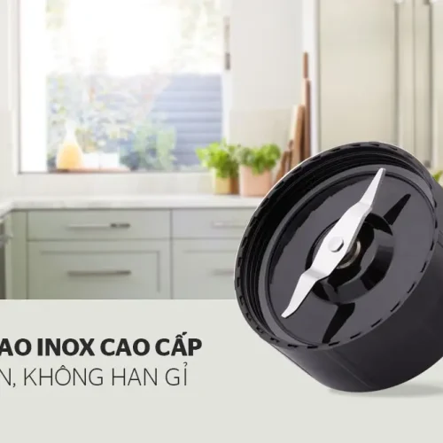 Lưỡi dao inox của máy xay sinh tố SUNHOUSE SHD5322B 220W