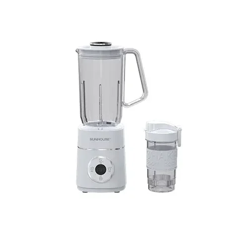 Máy xay sinh tố SUNHOUSE SHD5335 màu trắng kèm cốc mang đi