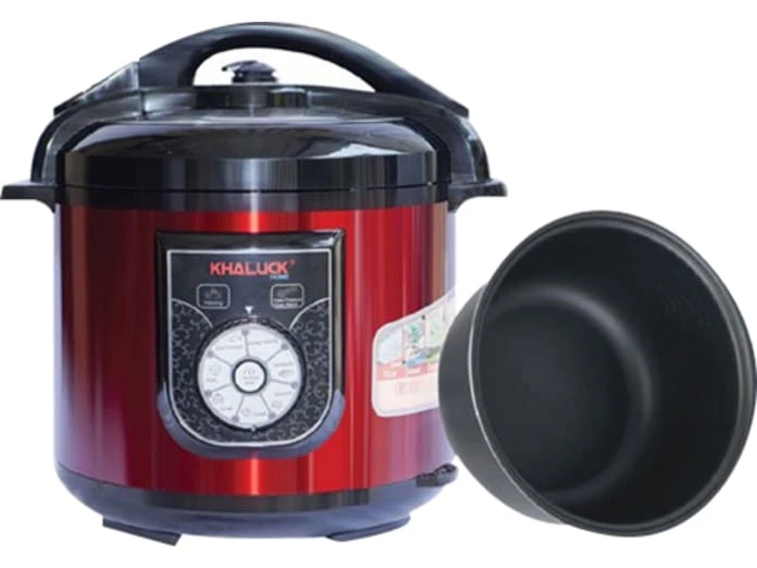 Nồi áp suất Khaluck KL-788 6 lít 1000W màu đỏ kèm lòng nồi chống dính