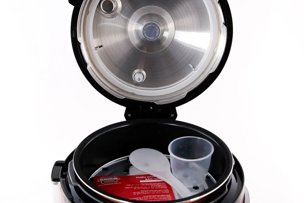 Nồi áp suất SUNHOUSE SHD1755R - 900W, 5 lít, Đa năng - Ảnh 7