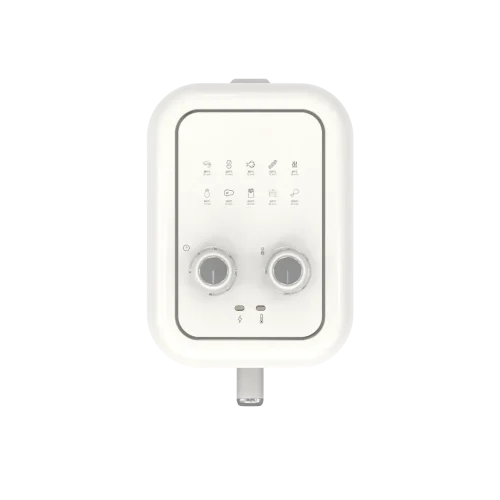 Bảng điều khiển núm xoay nồi chiên không dầu SUNHOUSE SHD4022 1500W 5.5 lít