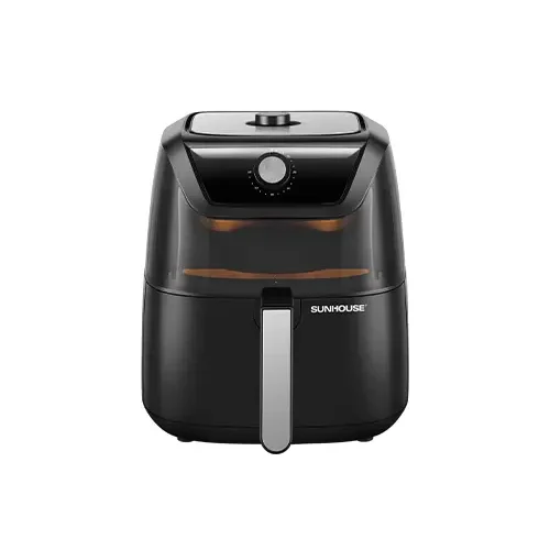 Nồi chiên không dầu SUNHOUSE SHD4028 màu đen, dung tích 6 lít, công suất 1700W