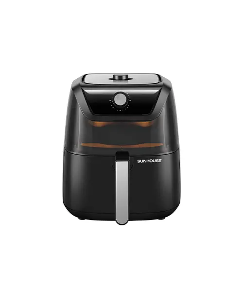 Nồi chiên không dầu SUNHOUSE SHD4028 màu đen, dung tích 6 lít, công suất 1700W