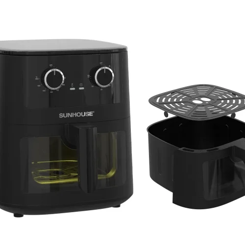 Nồi chiên không dầu SUNHOUSE SHD4034 8 lít kèm lòng nồi và vỉ chiên