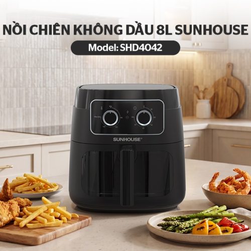 Nồi chiên không dầu SUNHOUSE SHD4042