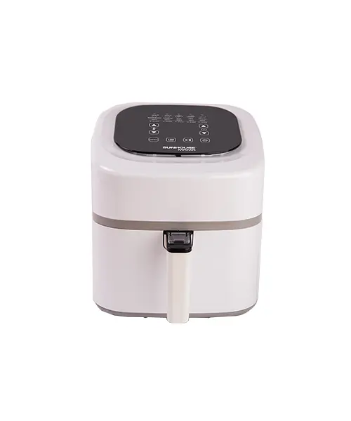 Nồi chiên không dầu SUNHOUSE SHD4086W màu trắng nhìn chính diện
