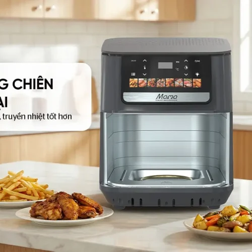 Khoang chiên kim loại của nồi chiên không dầu SUNHOUSE SHD4096