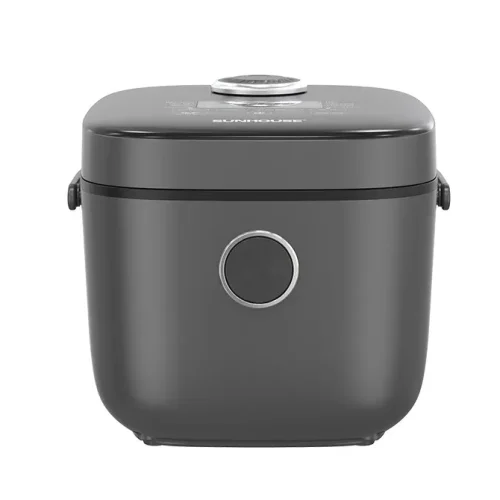 Nồi cơm điện cảm ứng SUNHOUSE SHD8923 1.8 lít màu xám nhìn chính diện