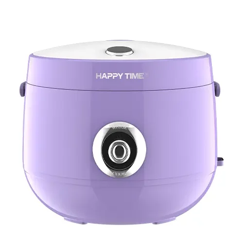 Nồi cơm điện HAPPY TIME HTD8521V màu tím nhìn từ chính diện