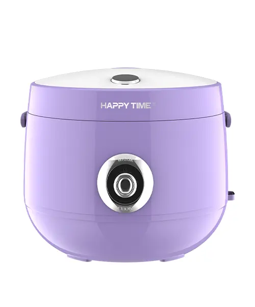 Nồi cơm điện HAPPY TIME HTD8521V màu tím nhìn từ chính diện