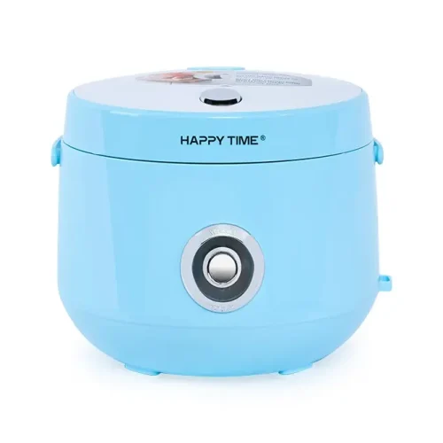 Nồi cơm điện HAPPY TIME HTD8522G màu xanh, công suất 500W, dung tích 1.2 lít