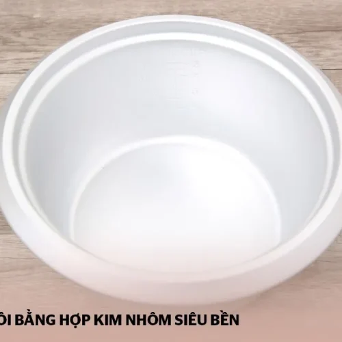 Lòng nồi hợp kim nhôm của nồi cơm điện SUNHOUSE SHD8105