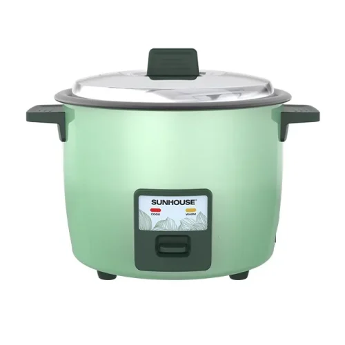 Nồi cơm điện SUNHOUSE SHD8133 màu xanh lá dung tích 1.8 lít