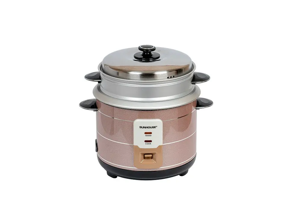 Nồi cơm điện SUNHOUSE SHD8135 2.2 lít kèm xửng hấp