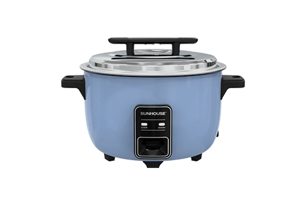 Nồi cơm điện SUNHOUSE SHD8156 màu xanh, dung tích 5,6 lít