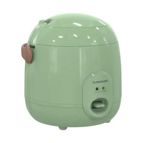 Nồi cơm điện SUNHOUSE SHD8206G màu xanh dung tích 0.4 lít