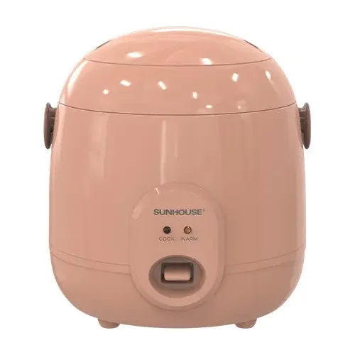 Nồi cơm điện SUNHOUSE SHD8206O 0.4 lít màu hồng nhìn chính diện