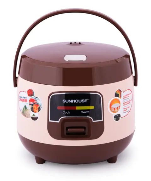 Nồi cơm điện SUNHOUSE SHD8208C - 400W, 1.0 lít - Ảnh 2