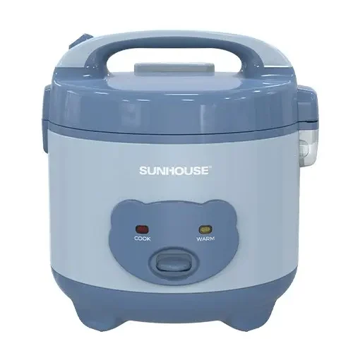 Nồi cơm điện SUNHOUSE SHD8214 1.2 lít màu xanh chính diện
