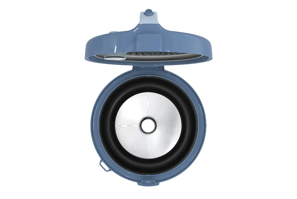 Lòng nồi chống dính và mặt trong nắp nồi cơm điện SUNHOUSE SHD8214