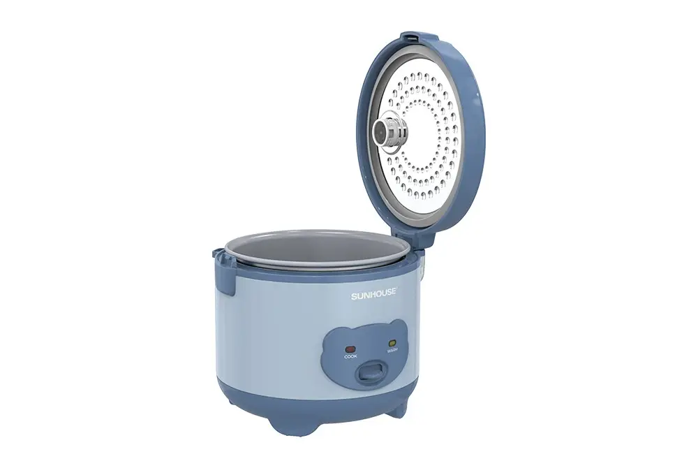 Nồi cơm điện SUNHOUSE SHD8214 mở nắp nhìn chính diện
