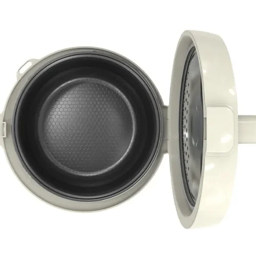 Lòng nồi chống dính và nắp trong của nồi cơm điện SUNHOUSE SHD8222 1.2 lít