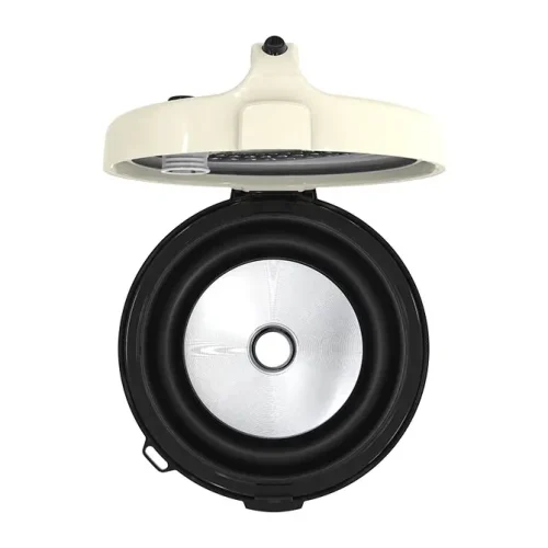 Lòng nồi chống dính và nắp mở nồi cơm điện SUNHOUSE SHD8224W