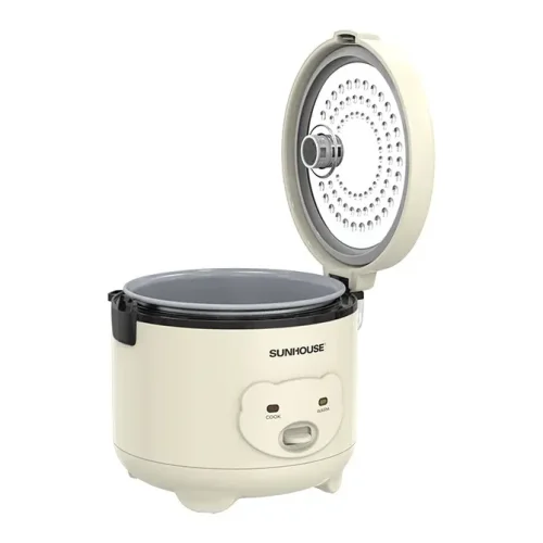 Nồi cơm điện SUNHOUSE SHD8224W mở nắp hiển thị lòng nồi