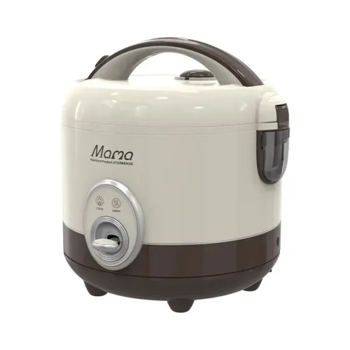 Nồi cơm điện SUNHOUSE SHD8267 màu kem nâu nhìn chính diện