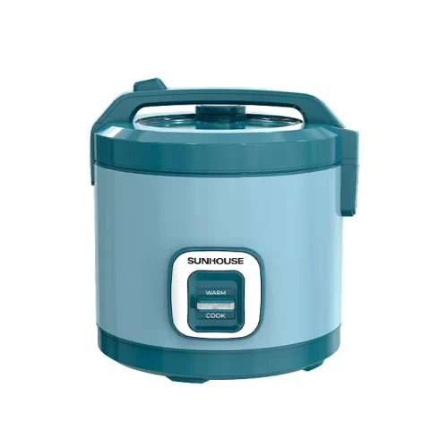 Nồi cơm điện SUNHOUSE SHD8300 màu xanh ngọc 3 lít, góc chính diện