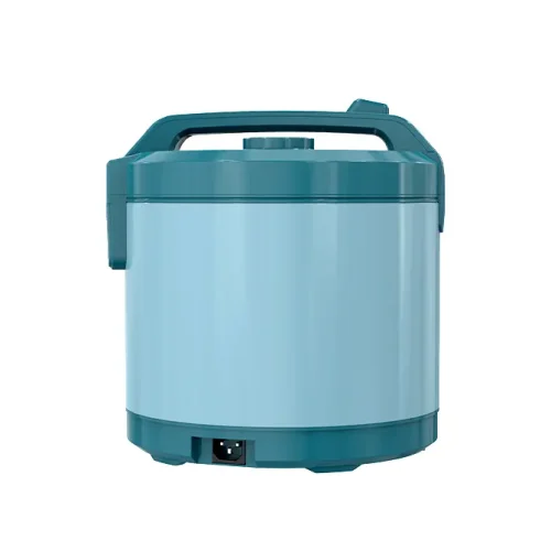Mặt sau nồi cơm điện SUNHOUSE SHD8300 3 lít màu xanh