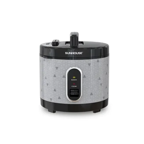 Nồi cơm điện SUNHOUSE SHD8305 màu xám đen nhìn chính diện