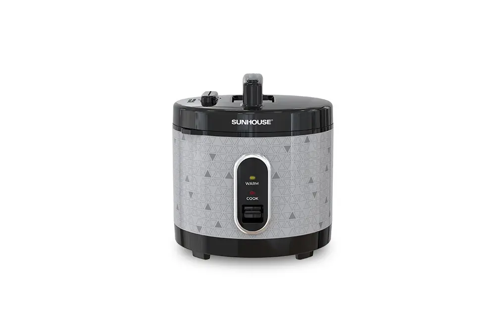 Nồi cơm điện SUNHOUSE SHD8305 màu xám đen nhìn chính diện