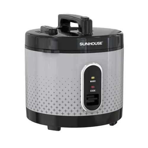 Nồi cơm điện SUNHOUSE SHD8306 3 lít màu đen bạc