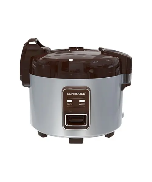 Nồi cơm điện SUNHOUSE SHD8307 màu xám nắp nâu dung tích 3.6 lít