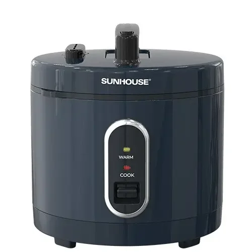 Nồi cơm điện SUNHOUSE SHD8309 3 lít màu xanh đen nhìn chính diện