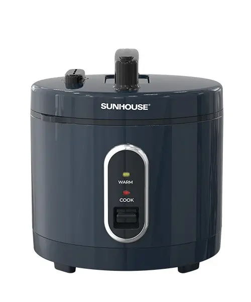 Nồi cơm điện SUNHOUSE SHD8309 3 lít màu xanh đen nhìn chính diện