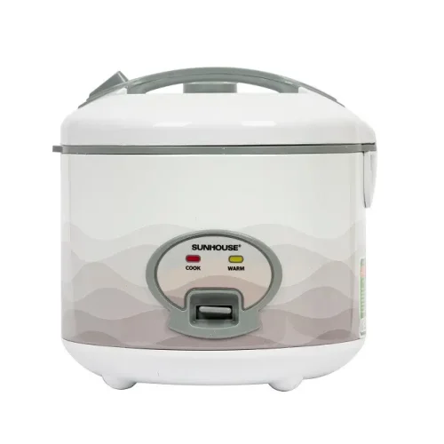 Nồi cơm điện SUNHOUSE SHD8602 700W dung tích 1.8 lít màu trắng nhìn chính diện
