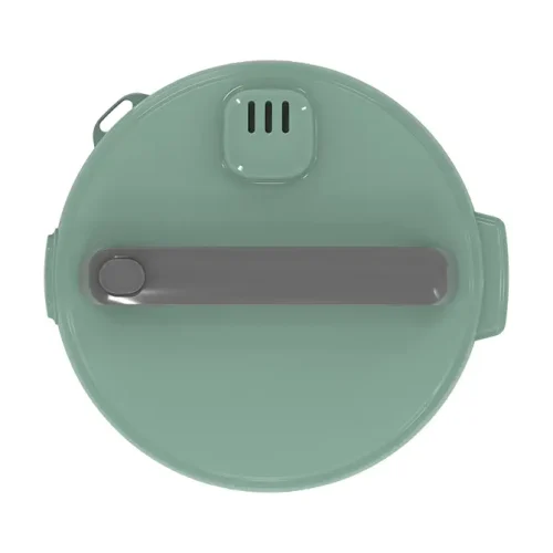 Nắp nồi cơm điện SUNHOUSE SHD8604 màu xanh nhìn từ trên xuống