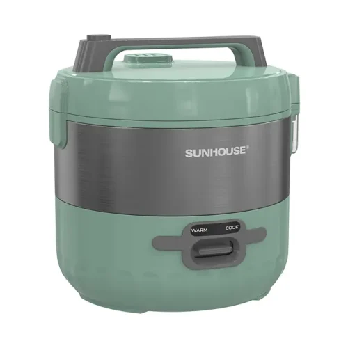 Nồi cơm điện SUNHOUSE SHD8604 màu xanh 1.8 lít với tay xách