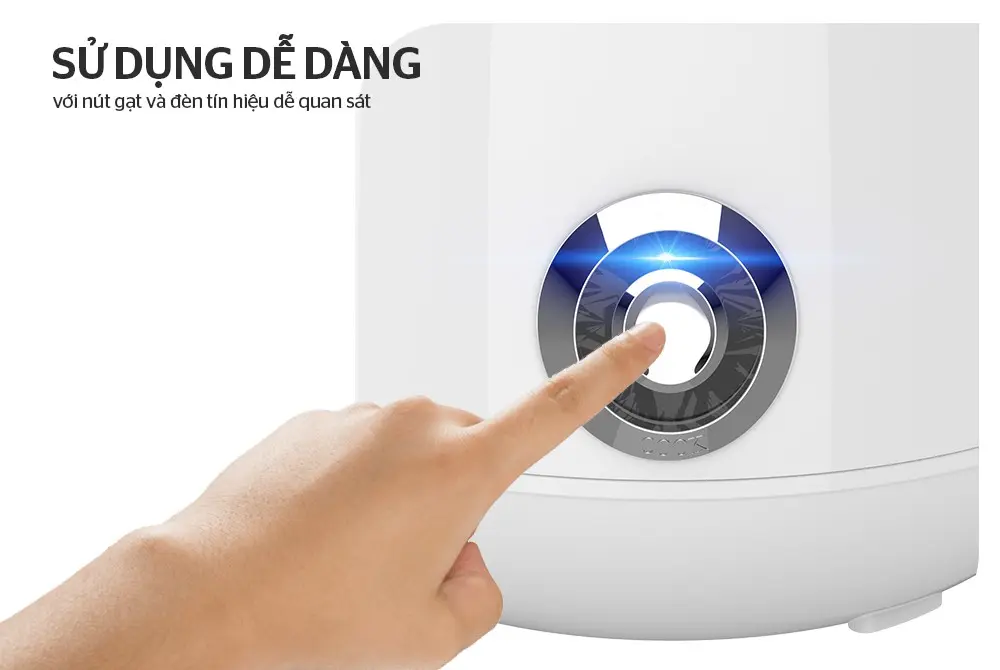 Nút gạt và đèn báo của nồi cơm điện SUNHOUSE SHD8606