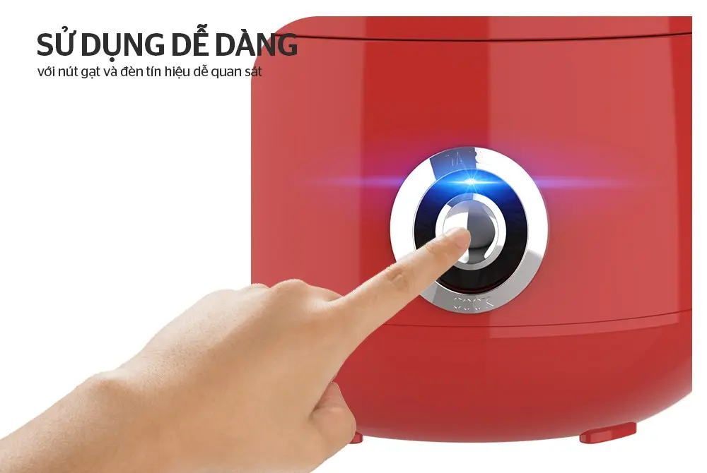 Nồi cơm điện SUNHOUSE SHD8606R - 700W, 1.8 lít - Ảnh 8