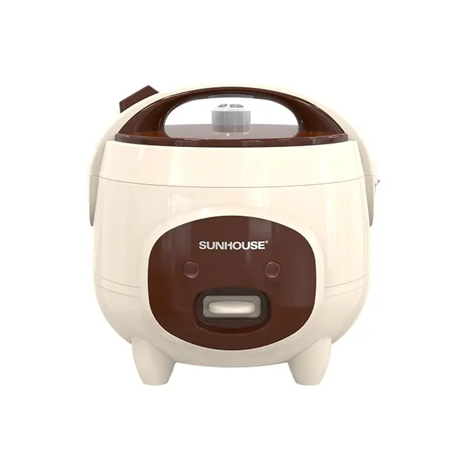 Nồi cơm điện SUNHOUSE SHD8607BR 1.8 lít chính diện nắp đóng