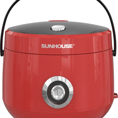Nồi cơm điện SUNHOUSE SHD8608 màu đỏ nhìn chính diện